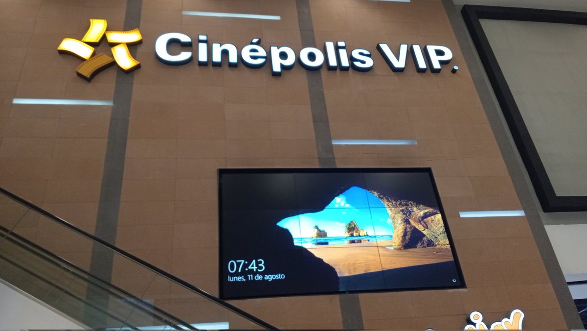 Tanto presupuesto solo para que se vea la pantalla de inicio de Windows <a href="/Cinepolis/">Cinépolis</a>