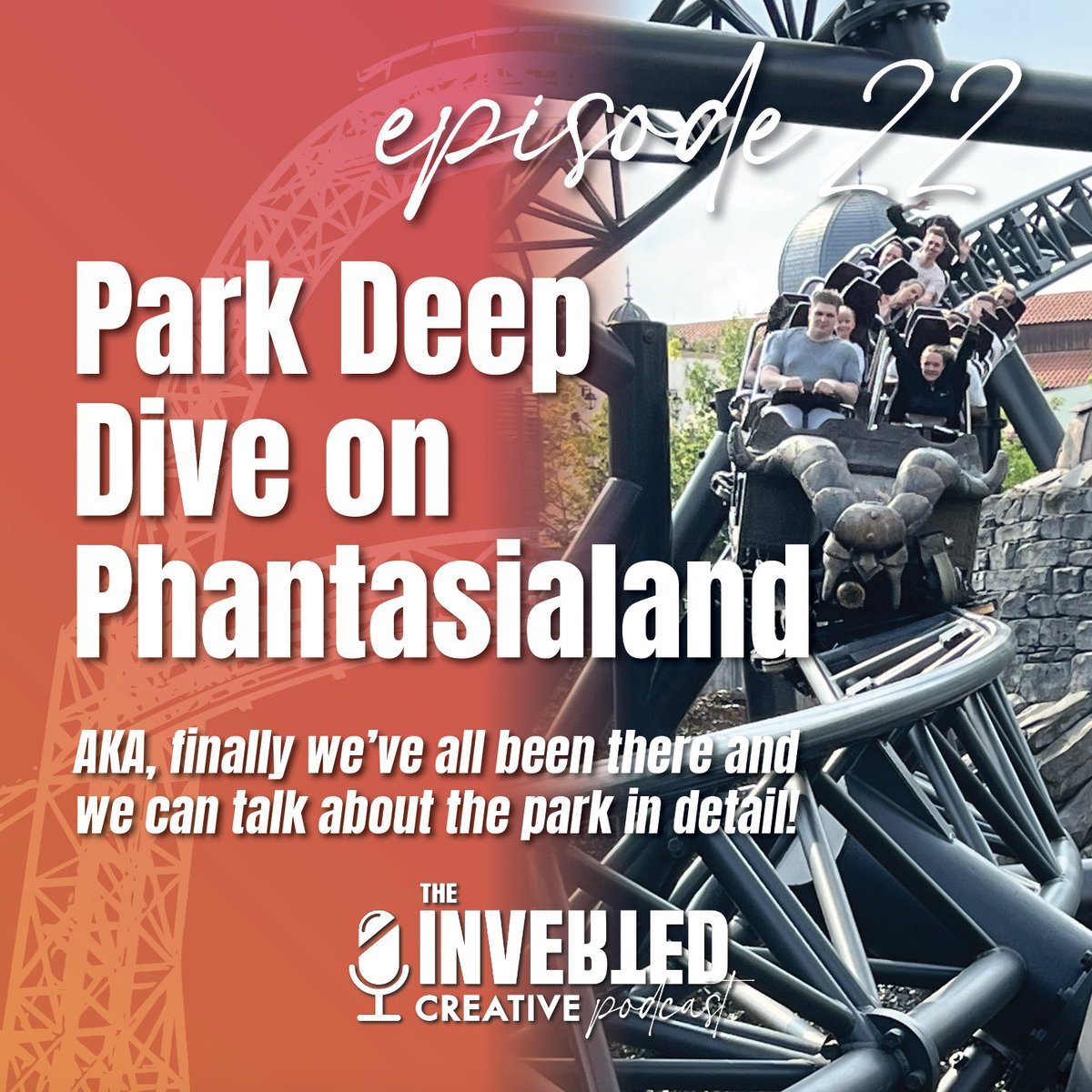 thinkinverted's tweet photo. Totally forgot to post this earlier, but new episode ft. Phantasialand is now live!! Lots of spoilers if you don’t want to hear park details. Also once again… our longest episode yet oops

https://t.co/Bi1FyVzxTy https://t.co/Y9bp8ZtAzL