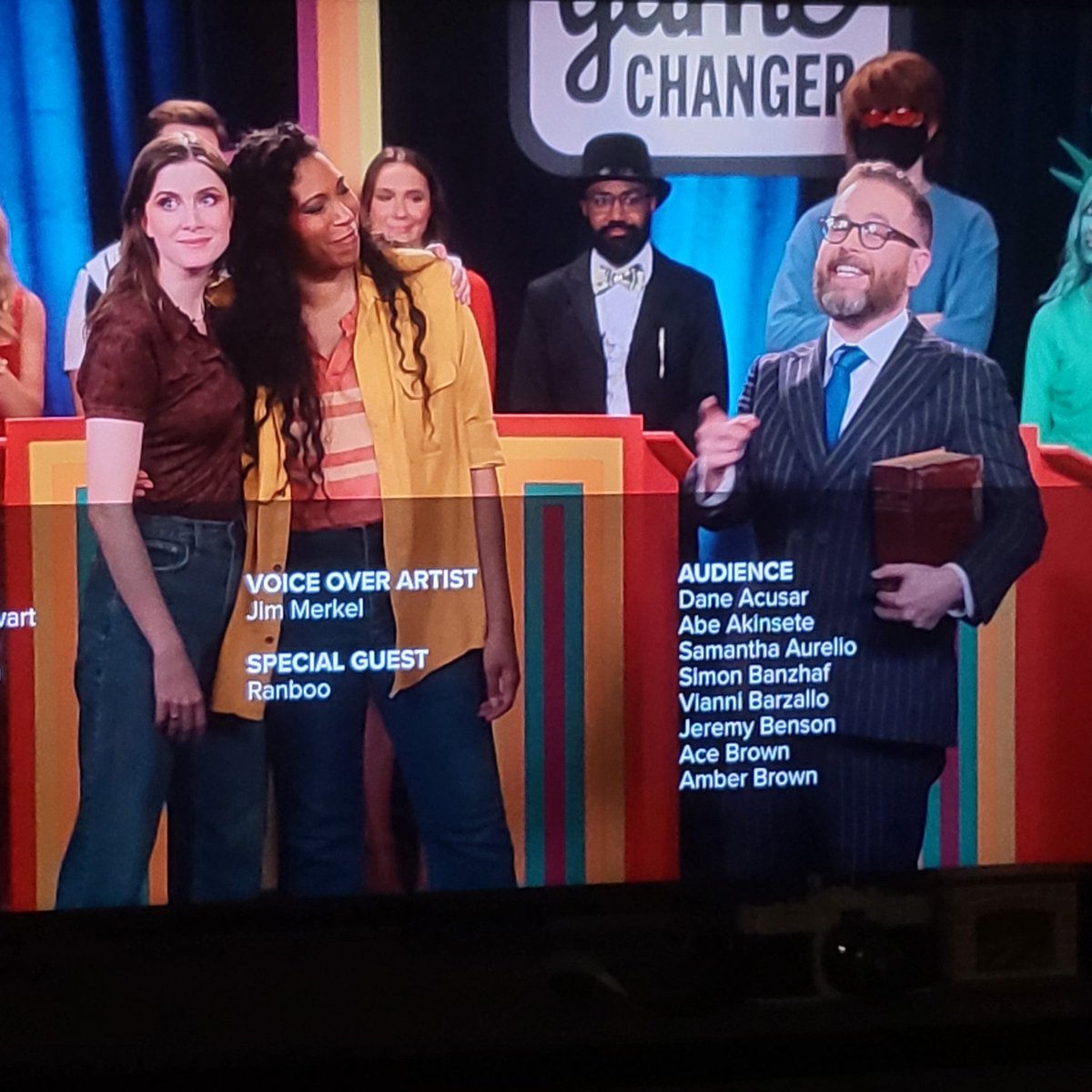 BanzhafSimon's tweet photo. My name on Dropout TV! Watch the Season Finale of Game Changers! My face is in it! https://t.co/OsiKSzf6i2