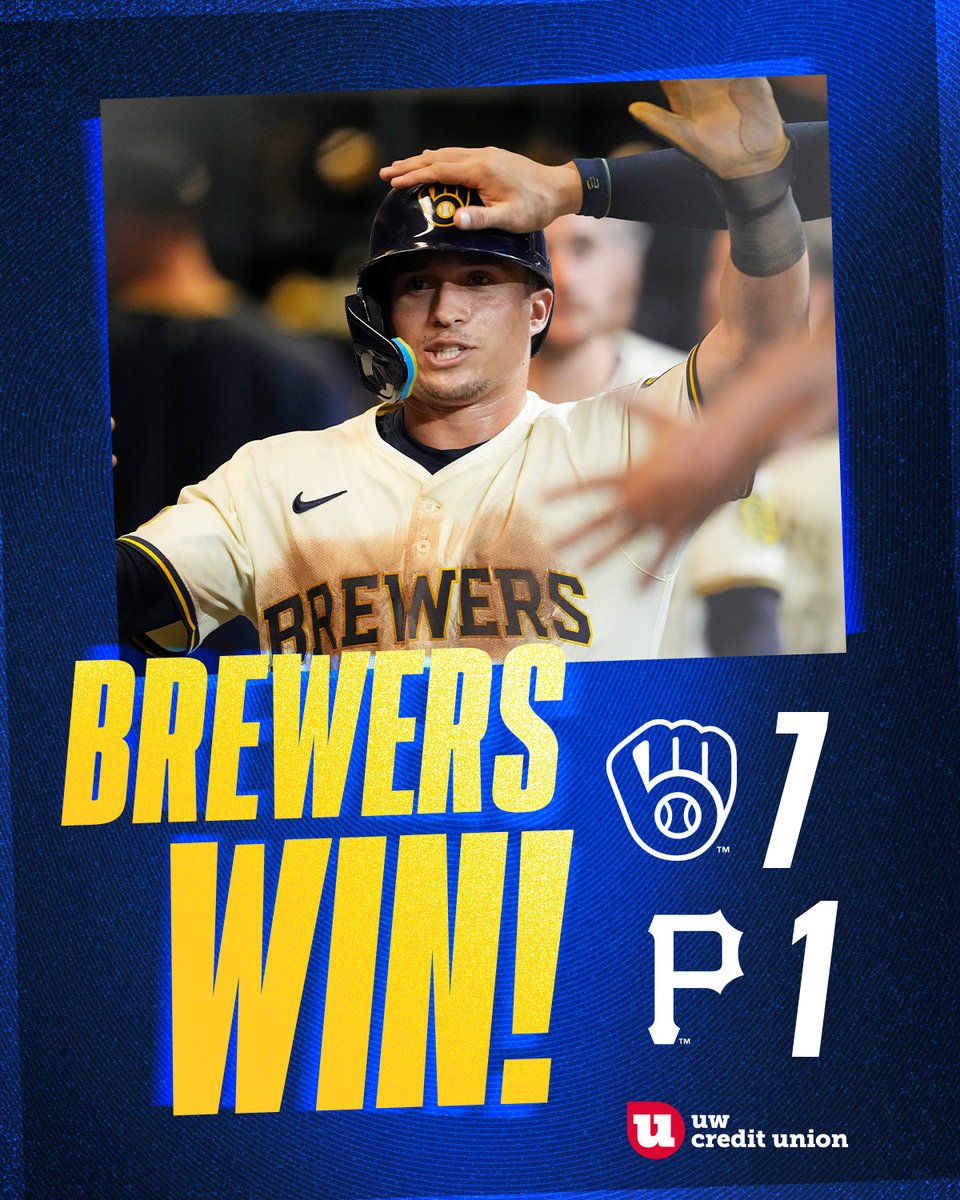 30 games above .500 ❕❕❕

#ThisIsMyCrew x <a href="/UWCreditUnion/">UW Credit Union</a>