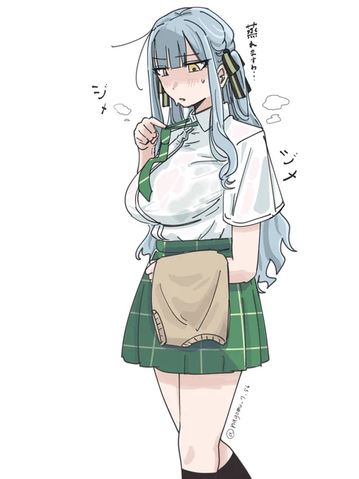 雨の日でも熱中症に気をつけて