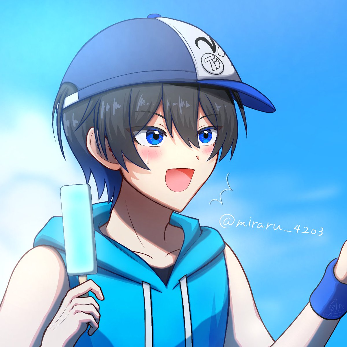 izumi_clear_'s tweet photo. いいねした人のアイコンを自分の絵柄で描く① https://t.co/e6DE6fiZW7