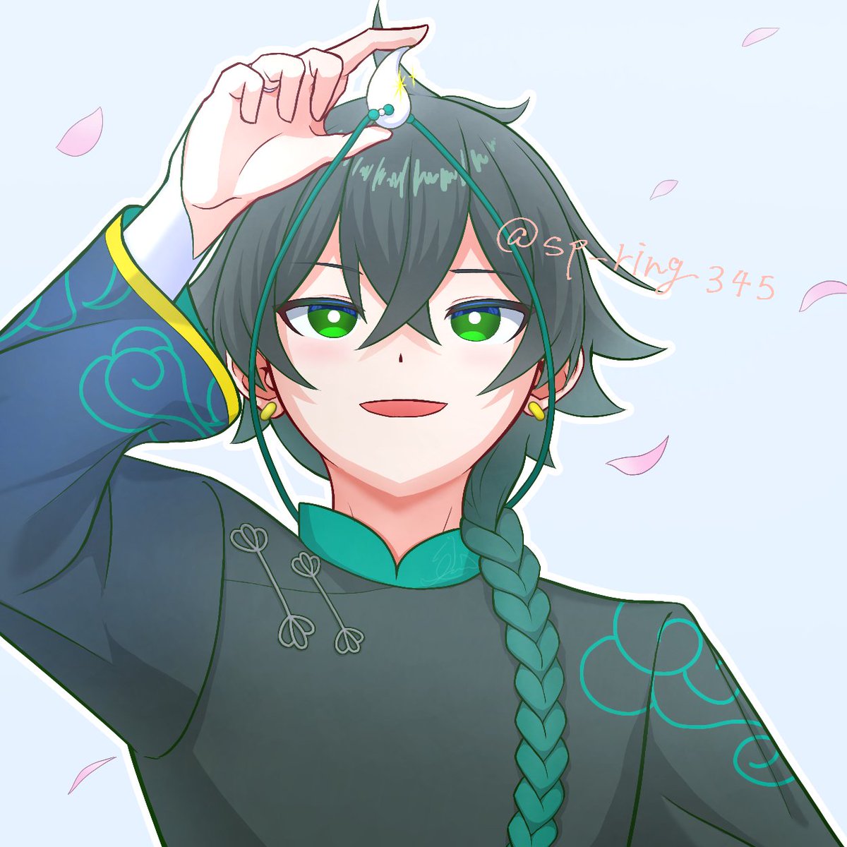 izumi_clear_'s tweet photo. いいねした人のアイコンを自分の絵柄で描く① https://t.co/e6DE6fiZW7