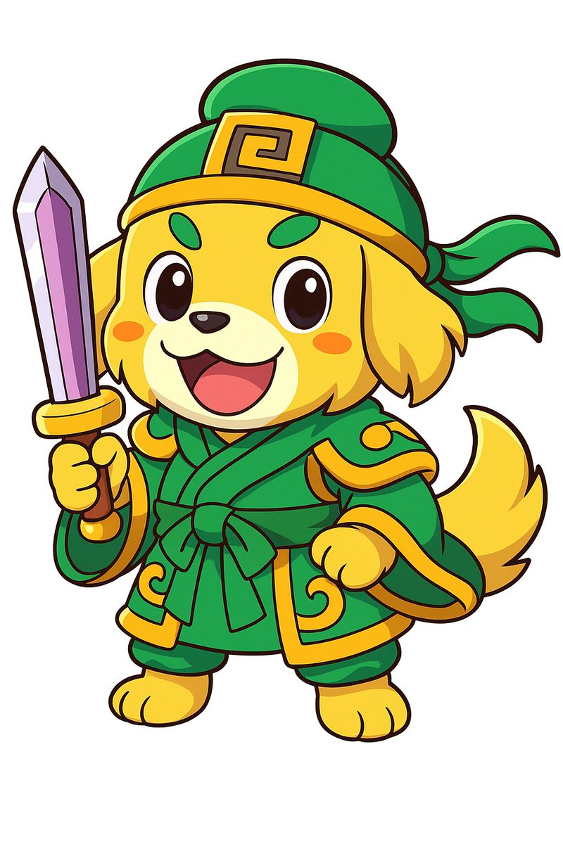 1週間近く何もポストしていないことに気づく…

ということでChatGPTに描かせた「劉備」のイメージを公開！
ちょっとかわいらしすぎたかな…？

#三国志 #劉備 #ゴールデン・レトリバー
#ボードゲーム #ゲームマーケット2026春 #ワン国志