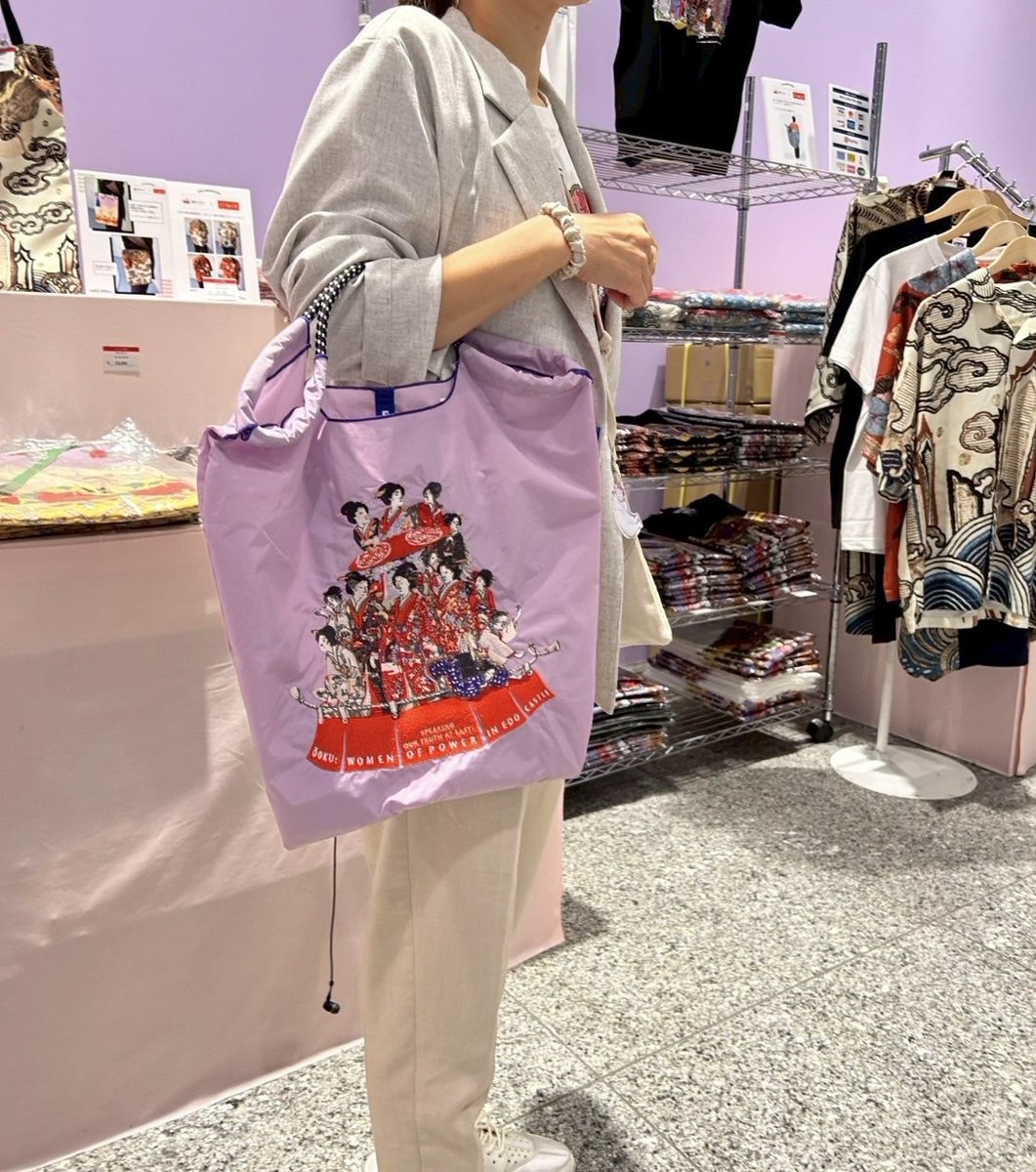 特別展『江戸☆大奥』 × Ball＆chain 刺繍バッグ 特別展『江戸☆大奥』 × Ball＆chain 刺繍バッグ 会場限定販売