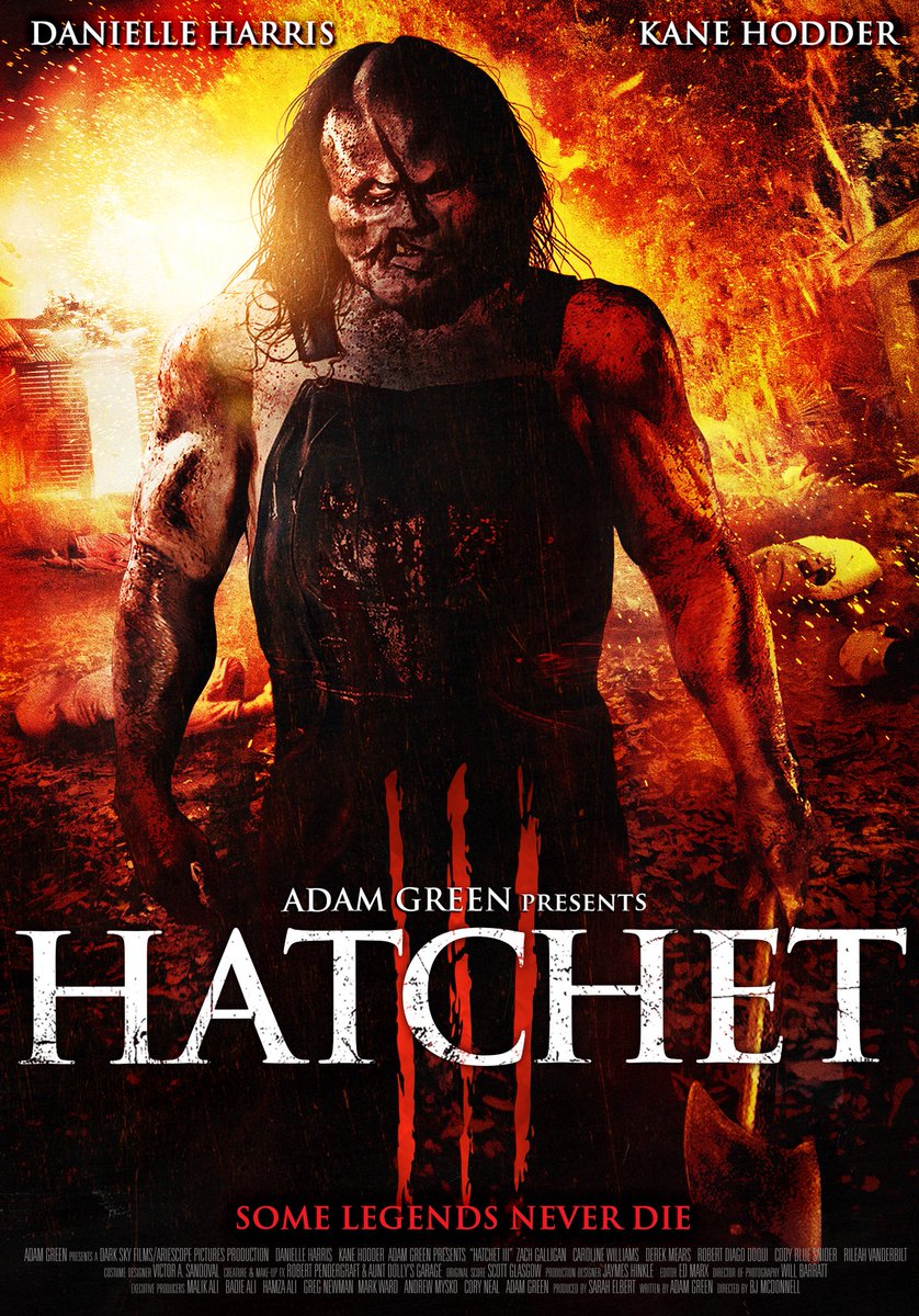 BoxingMyselfIn's tweet photo. @sinist3rgore Any of the Hatchet movies, they are all great! https://t.co/FG8f1zm5Zd