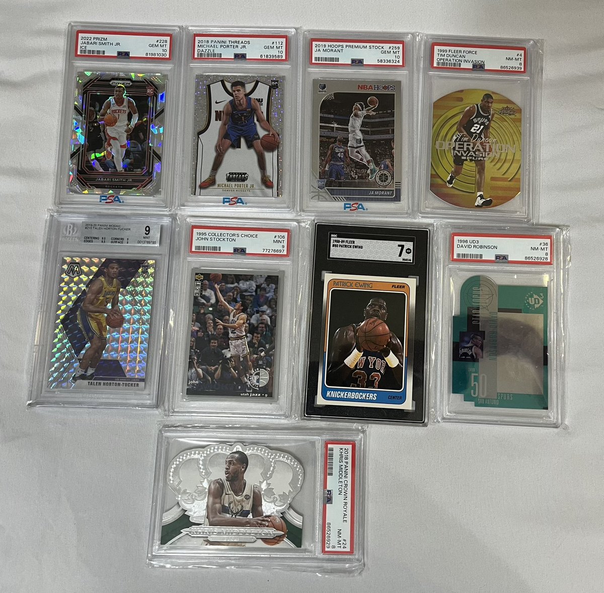 AverageSavageMB's tweet image. Sales Thread below!

(Will discount / negotiate on stacks)
Any engagement is appreciated!

NBA Slab Lot

$45 shipped