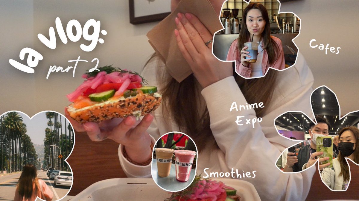 Cindyy_rella's tweet photo. LA vlog pt 2 is up now finally 🥹 sorry for the long wait, been busy irl hehe stay tuned for pt 3!
https://t.co/ynIQTeycja
#lavlog #lafoodies #losangeles #animeexpo #erewhon #labagels #beverlyhills #hollywood #travelvlog https://t.co/rARUAd1Z1F