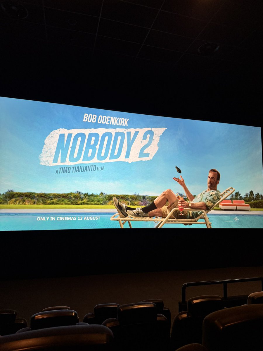 KIKI (@mochamadrizki) on Twitter photo Semalem nonton โNOBODY 2โ - seruuu bangeeettt!! Debut sutradara film hollywood pertama <a href="/Timobros/">Timo Tjahjanto</a>. Bisa ditonton mulai 13 Agustus besok. Terima kasih tiketnya <a href="/WatchmenID/">WatchmenID</a> ๐๐ป Semalem nonton โNOBODY 2โ - seruuu bangeeettt!! Debut sutradara film hollywood pertama <a href="/Timobros/">Timo Tjahjanto</a>. Bisa ditonton mulai 13 Agustus besok. Terima kasih tiketnya <a href="/WatchmenID/">WatchmenID</a> ๐๐ป