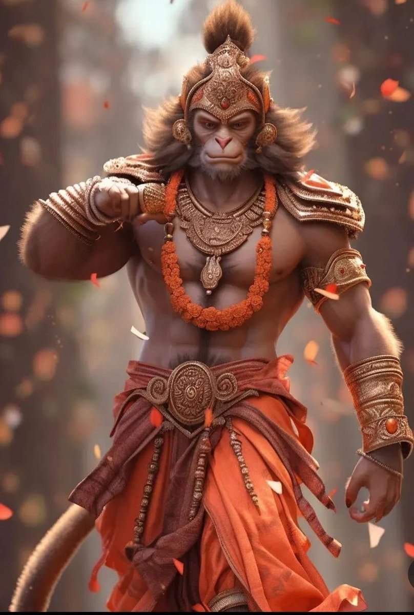 अतुलितबलधामं हेमशैलाभदेहं दनुजवनकृशानं ज्ञानिनामग्रगण्यम् !

सकलगुणनिधानं वानराणामधीशं रघुपतिप्रियभक्तं वातात्मजं नमामि !!

#जय_श्री_राम 🙏🏻🚩
#जय_बजरंग_बली_हनुमान 🙏🏻🚩
#शुभ_प्रभात_वंदन 🙏🏻🌻

आप सभी को मेरा राम राम जी 🙏🏻

@sndp_bhardwaj #बावरा