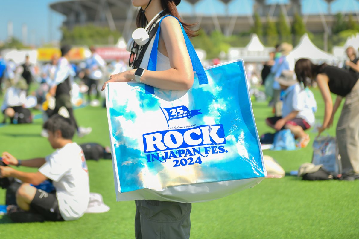 ROCK IN JAPAN FES. 2025】 クロークチケット事前販売スタート！ 8/29