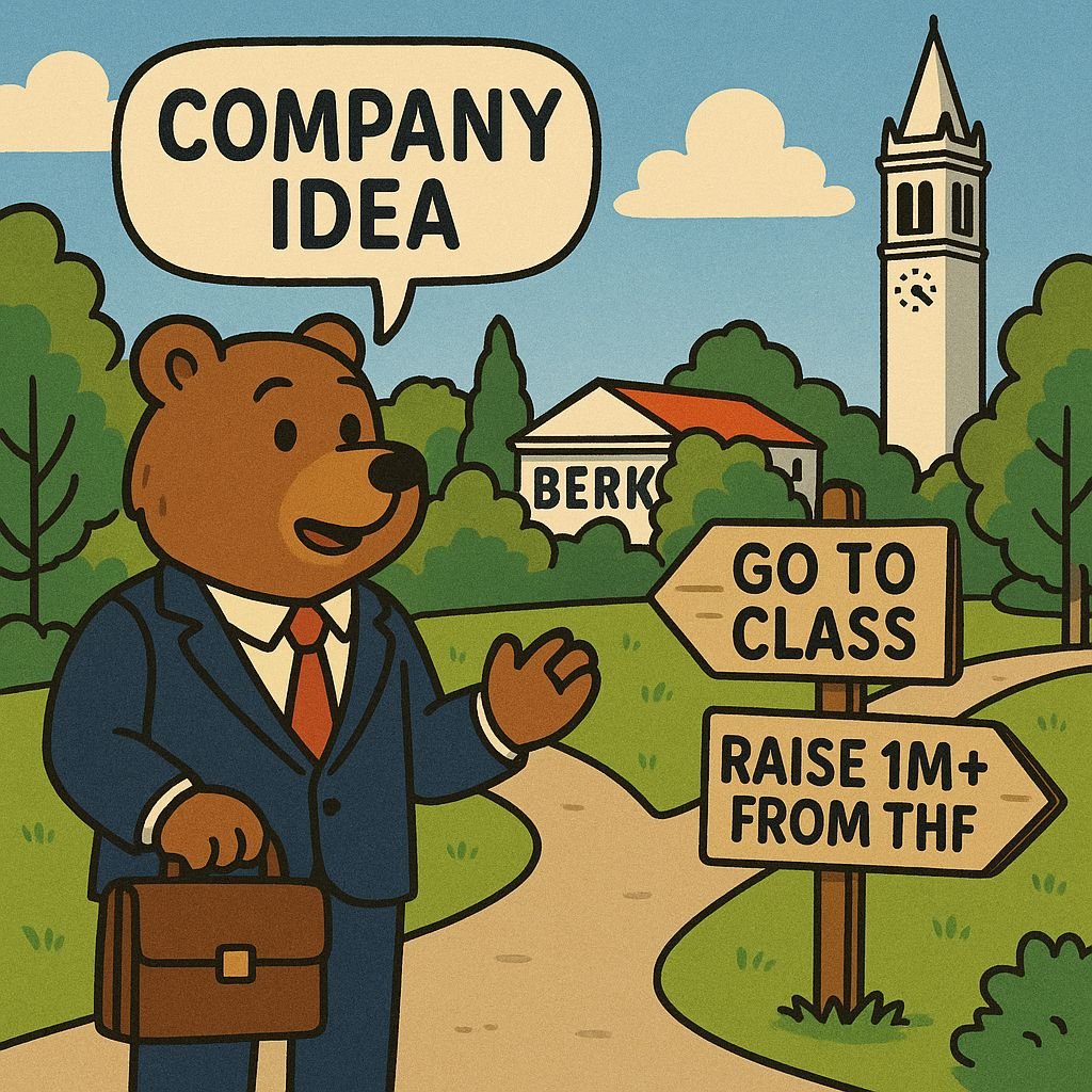 🚨 CALLING BERKELEY BUILDERS 🚨 

W/ the new school year around the corner, I'm looking to back great Cal founder. On the first Monday of classes, I’ll be holding open office hours with one clear goal: invest at least one $1M+ check by EOW

Sign Up: lnkd.in/gBxPcSqU