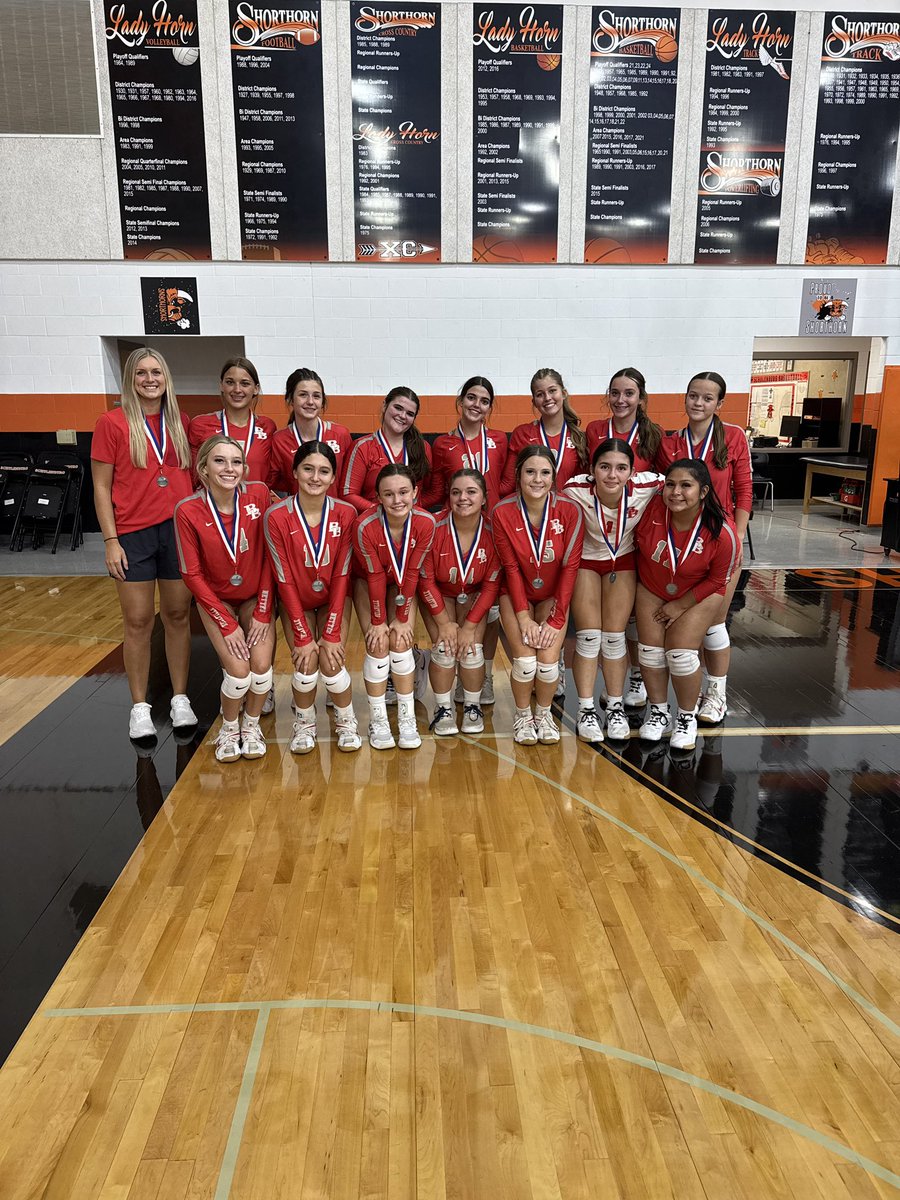 Congratulations to our JV team on their second place finish in the Schulenburg Tournament today! #BellvilleProud
