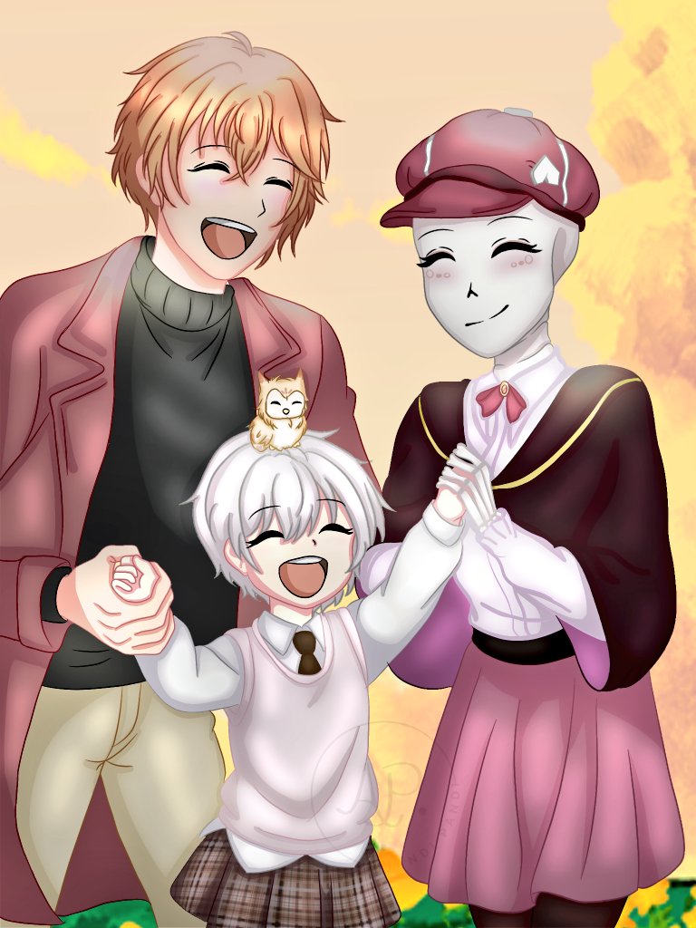 amandipandi254's tweet image. Una familia feliz 🥹🥹✨️✨️ #cursetale