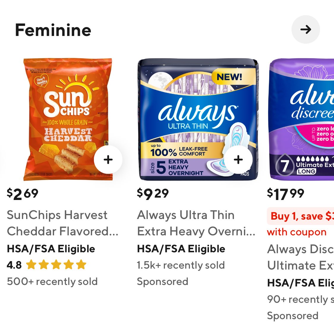 MrLawesome's tweet photo. For all your feminine hygiene needs. https://t.co/9DiUDRrmW9
