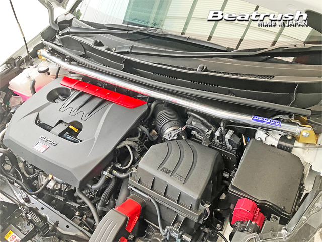LAILE_BEATRUSH's tweet photo. 【新製品案内】
TOYOTA GRヤリス (GXPA16) 用パーツの新発売！！

後期型用 フロントストラットタワーバー
￥31,900-（本体価格 ￥29,000-）

宜しくお願い致します。

https://t.co/7DZndWjAs4 https://t.co/8VyWfi9y2n