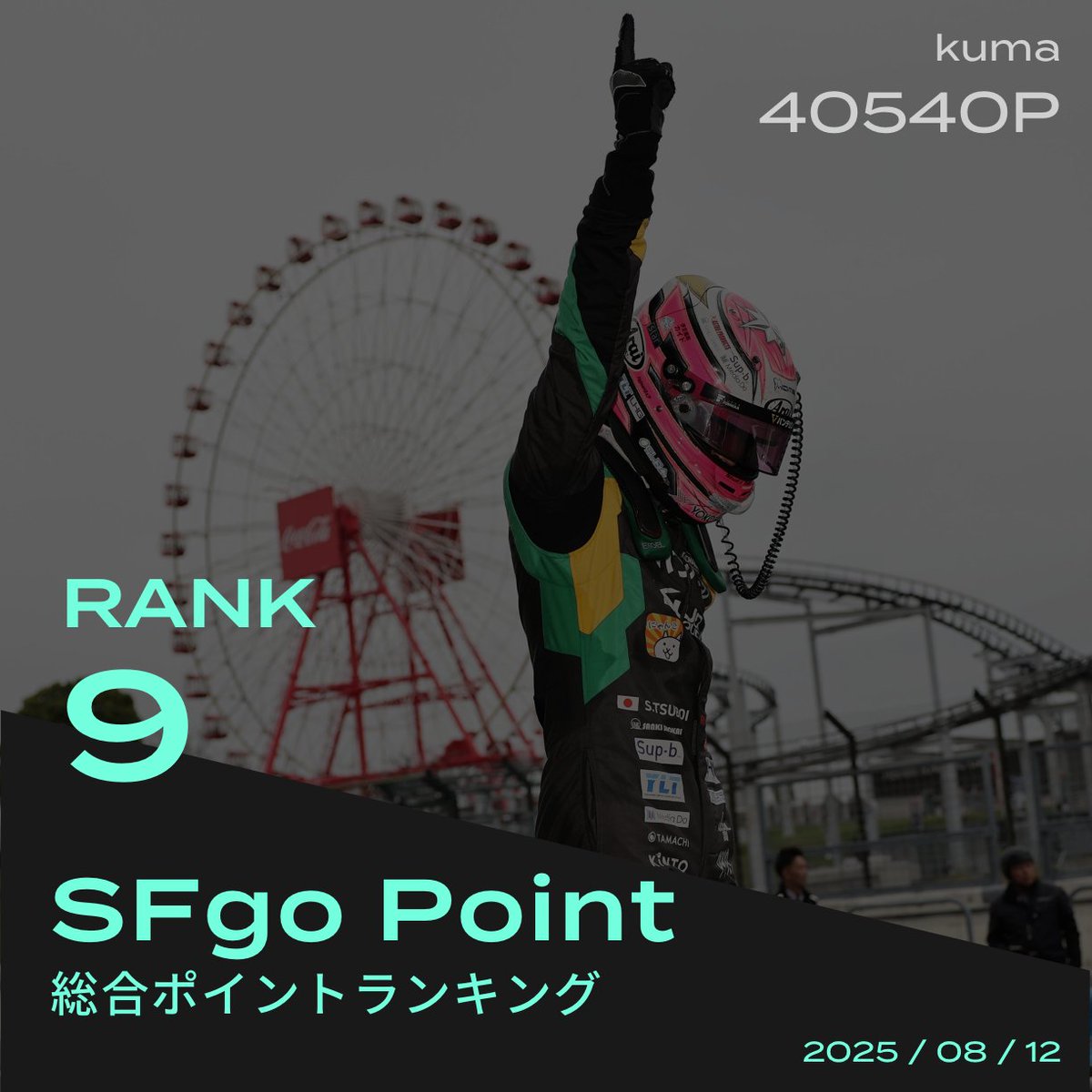 FDKK95's tweet photo. 。
#SFormula #SFgo https://t.co/yBVdajrGRg