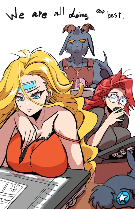 I am always absent on Twitter these days, but I am in the final stages of working on Black Hops. , and I are also working on various other Kamen America tasks! We hope to make various presentations in the near future!