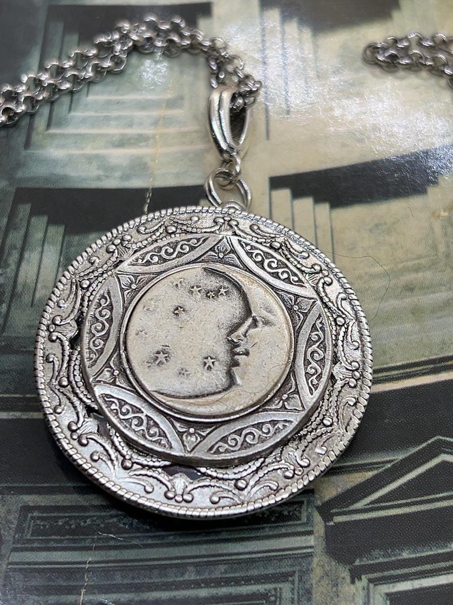 Victorian inspired Starry sky necklace, Photo Locket, moon witchywoman.etsy.com/listing/435047…  🌙✨ #etsy #etsyseller #shop #shopping #shopsmall #moon #starrysky #handmade #etsyfinds #etsyshop #women #gifts #giftforher #gift #starseller #giftforwife    #womensupportingwomen ✨🌙