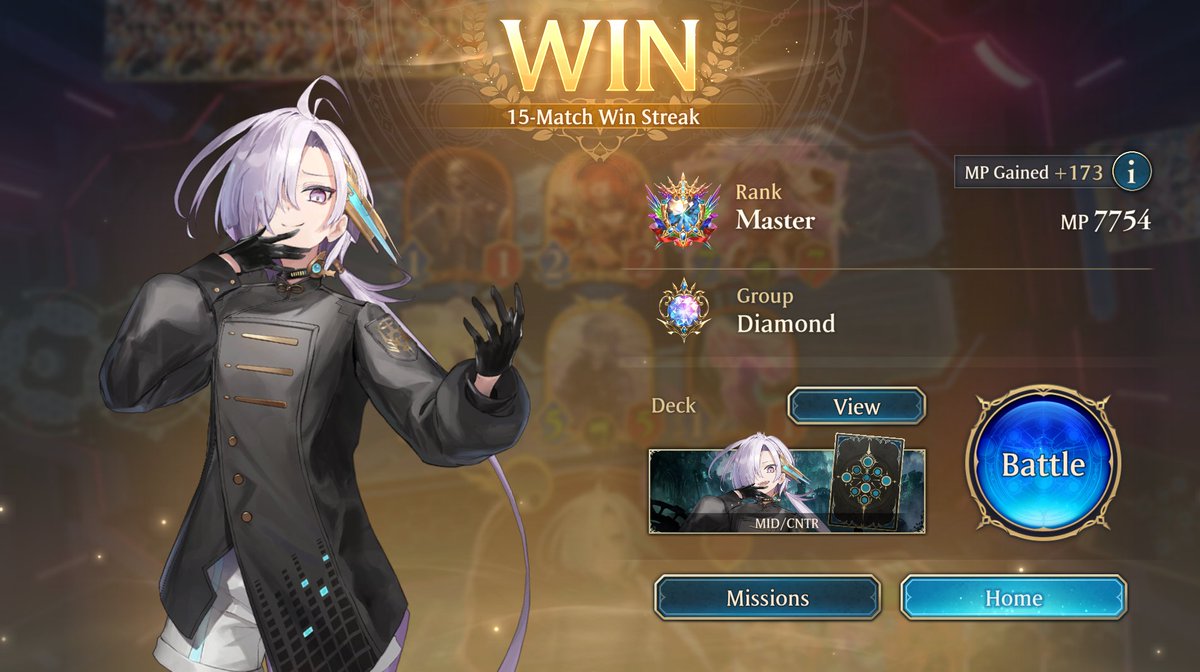 id0ntbel0ngh3r3's tweet photo. 15 wins win streak with control abyss same list of my yt guide
#ShadowverseWB #shadowverse #shadowverseworldsbeyond #infinityevolved https://t.co/QjrTmx40UD