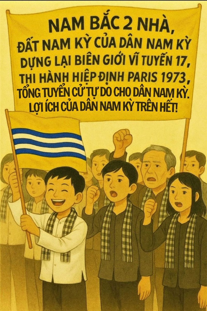 NguyenDuy179878's tweet photo. Dân Nam Kỳ ai mừ cũng biết và đi đồi lợi là quấc gia của dân Nam Kỳ trở lợi . #NB2N #CHNK #MNTD https://t.co/p4QD6lTKqX