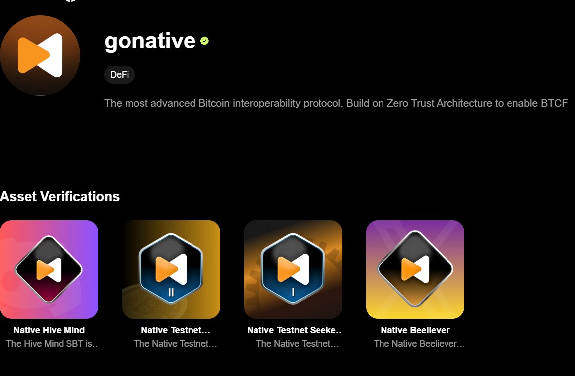NguyenD66831542's tweet photo. #Native update SBT
Hiện có 4 Task để mint
- Native Beeliever
- Native Testnet Seeker SBT
- Native Testnet Adventurer SBT
- Native Hive Mind
Nhiệm vụ đơn giản: Vào discord, faucet, mua bán nBTC testnet, theo dõi mạng xã hội...
Link dươi comment
@goNativeCC @NativeVietnam https://t.co/9mOStHWl8P