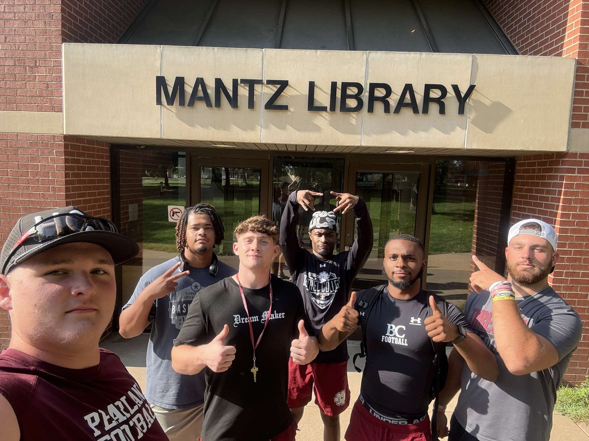 Threshers (@rollthreshers) on Twitter photo Had to check out the Mantz Library on campus #scavengerhunt <a href="/jwlawson1/">Coach Lawson</a> <a href="/Taggart_Brown/">Taggart Brown</a> <a href="/CoachMillerBC/">Kade Miller</a> <a href="/SmithInspire/">Dr. Drametrice Smith</a> <a href="/CoachTizzy/">Coach Tizz</a> <a href="/TheTerryCook/">Coach Terry Cook</a> <a href="/teeterf/">Coach Felicia Teeter</a> <a href="/Wright_OK_/">CoachC.Wright</a> <a href="/jdeddy20/">Coach Eddy</a> Had to check out the Mantz Library on campus #scavengerhunt <a href="/jwlawson1/">Coach Lawson</a> <a href="/Taggart_Brown/">Taggart Brown</a> <a href="/CoachMillerBC/">Kade Miller</a> <a href="/SmithInspire/">Dr. Drametrice Smith</a> <a href="/CoachTizzy/">Coach Tizz</a> <a href="/TheTerryCook/">Coach Terry Cook</a> <a href="/teeterf/">Coach Felicia Teeter</a> <a href="/Wright_OK_/">CoachC.Wright</a> <a href="/jdeddy20/">Coach Eddy</a>