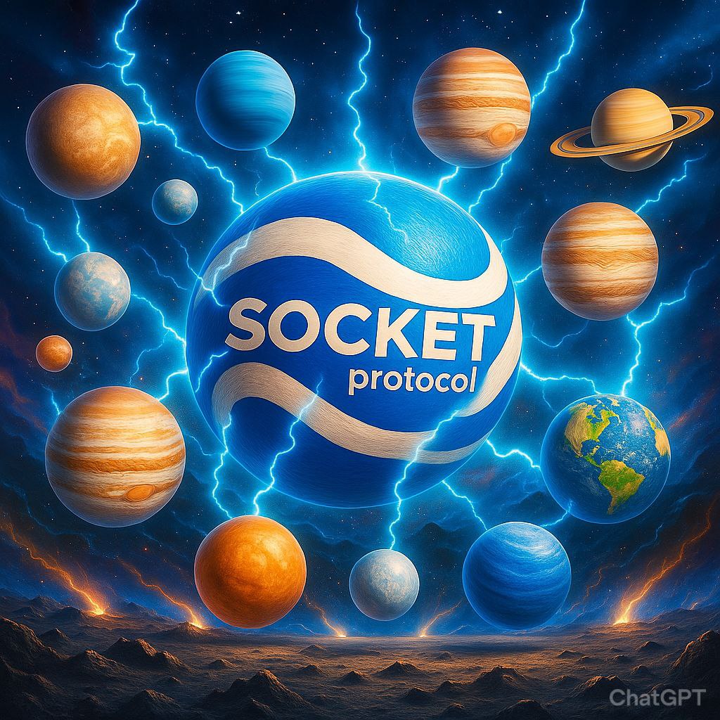 SoundCodee's tweet photo. Now @SocketProtocol is powering the future of multi-chain, cross-chain DeFi in Web3 
$2B+ liquidity, 15+ chains, optimistic verification, Filler Vaults, &amp; fresh integrations with Squid Router &amp; Kinto.
Seamless interoperability. Frictionless. Scalable. #SocketLL
#MultiChain #Web3 https://t.co/Qqz16Qo08x