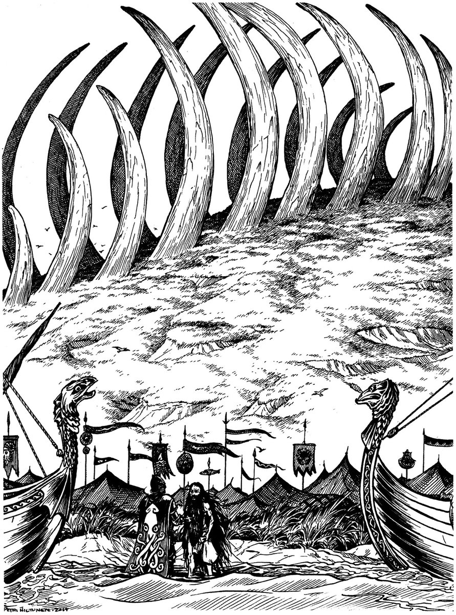 toonar0ll's tweet image. Ironborn illustrations by Petri Hiltunen for the Finnish additions of the books.

Theon Greyjoy in ACOK, Asha Greyjoy and Rodrik Harlaw in AFFC, Aeron Greyjoy in AFFC, Aeron and Victarion Greyjoy in AFFC

Book scans by fortunate-hal on tumblr