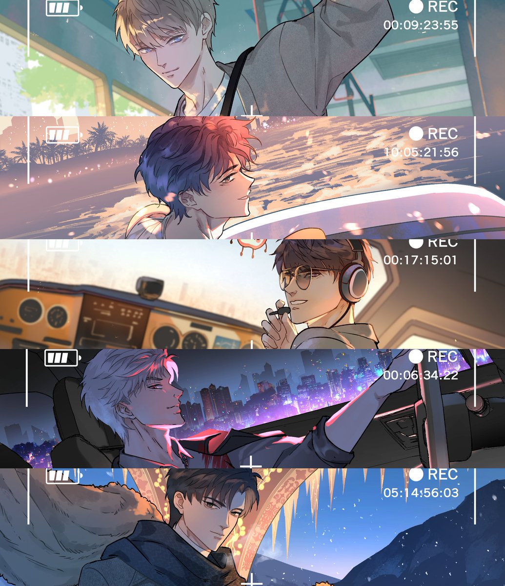 ................so i'm a relatively new LADs player and just cranked out these illustrations. it has momentarily replaced HSR for me LSJDLASD

full versions in thread below since im too lazy to post one by one🤣
#LoveandDeepspace