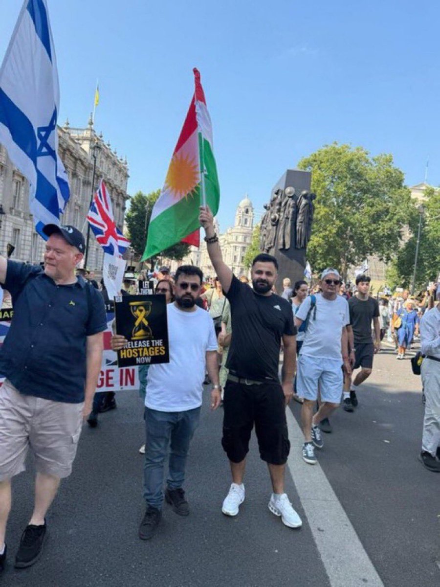 JccKurdish's tweet photo. Kurdish and Jewish solidarity where true friendship stands unshakable.☀️🇮🇱 #Israel #Kurdistan #kurdishjewish https://t.co/19QBqrYQBe