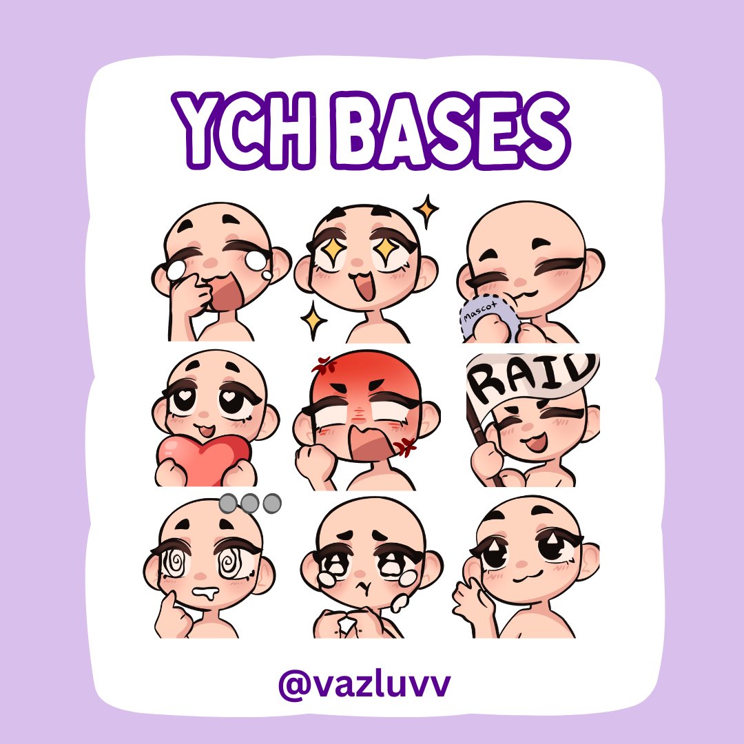 vazluvv's tweet photo. @_VGen_ Thank you so much for the opportunity!
I mainly do character designs, emotes, and I like dabbling in different art styles a lot as well!
Portfolio: https://t.co/VR9EglZaEr
Vgen: https://t.co/0r0XWkIlGK https://t.co/sPvopMzFGn