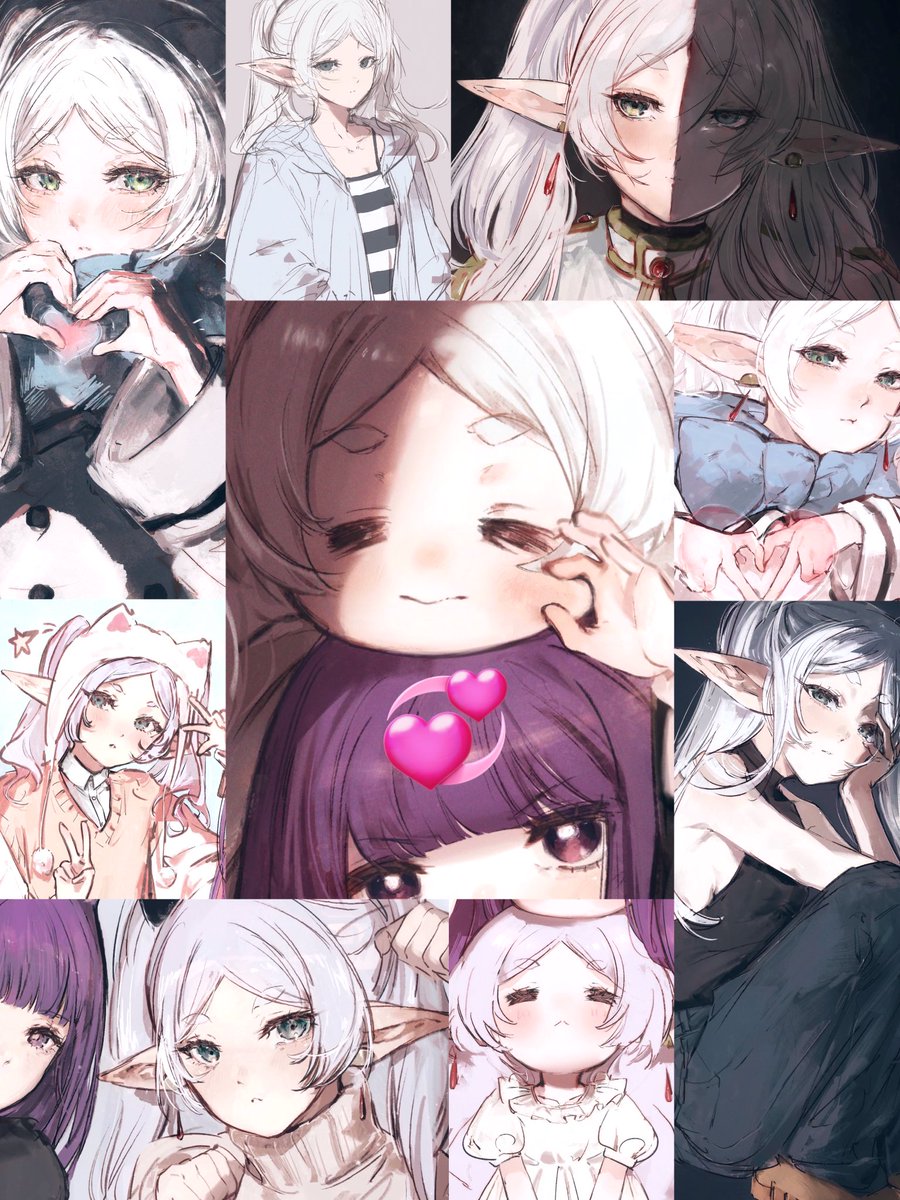 I do enjoy drawing frieren a bit too much..