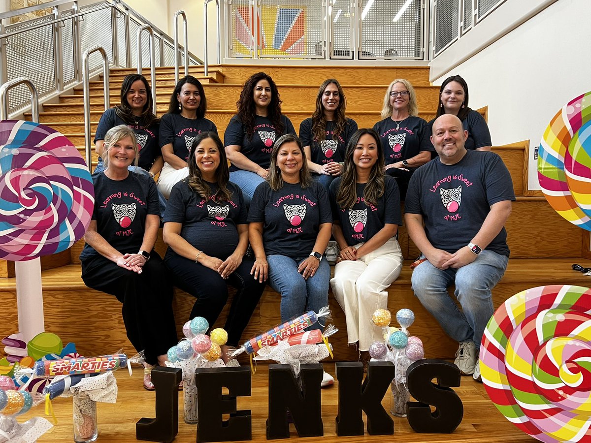 We can’t wait to meet our Jags, it’s going to be such a SWEET year! 🍭🍬🍫  

💜, MJE Third Grade Teachers
#mjejags
<a href="/MJEjags/">Jenks Elementary</a>
