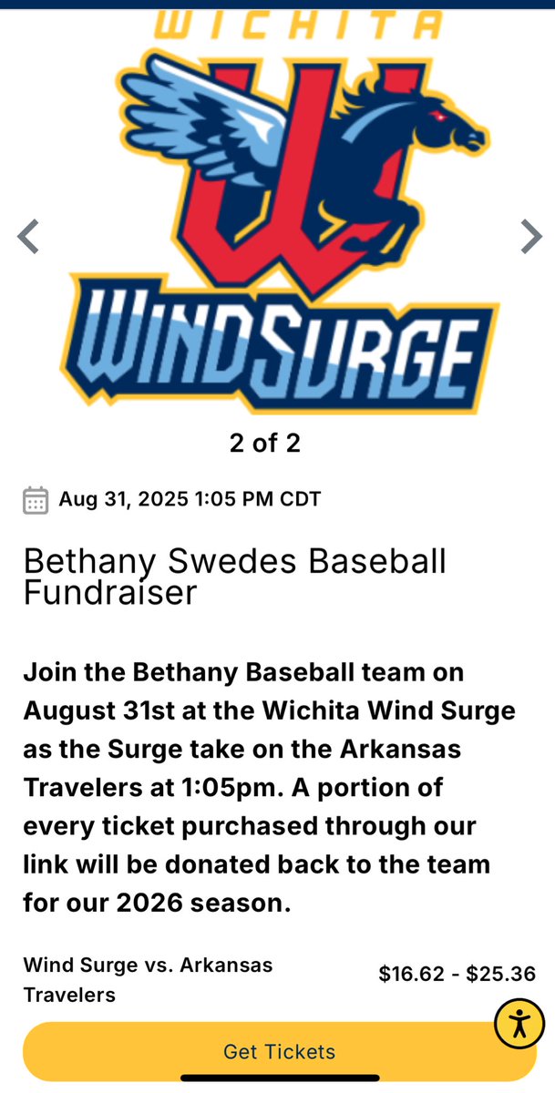 Bethany Swedes Baseball tweet media