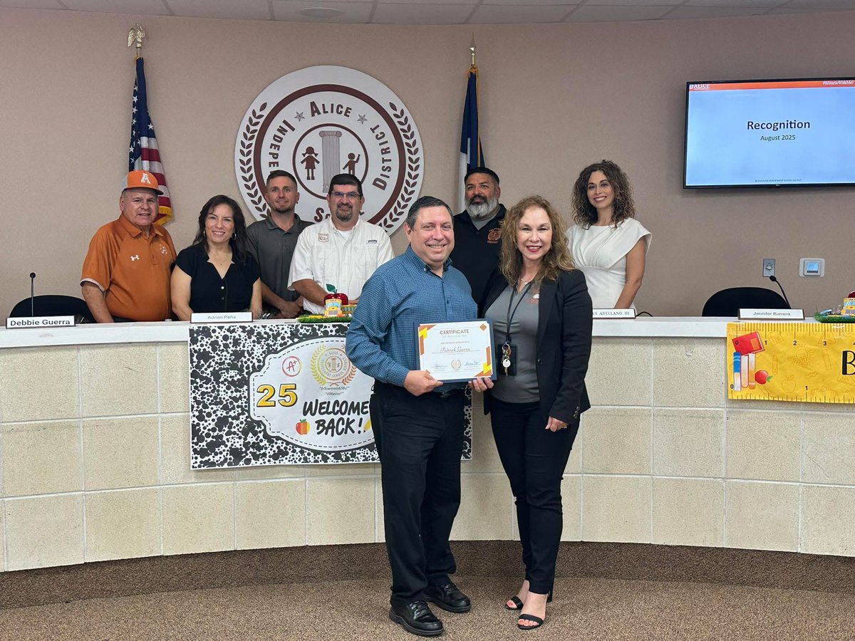 Patrick4Texas's tweet photo. Recognized by my district for my service this year as TEPSA Region 2 President! https://t.co/P2VrWWHu4L