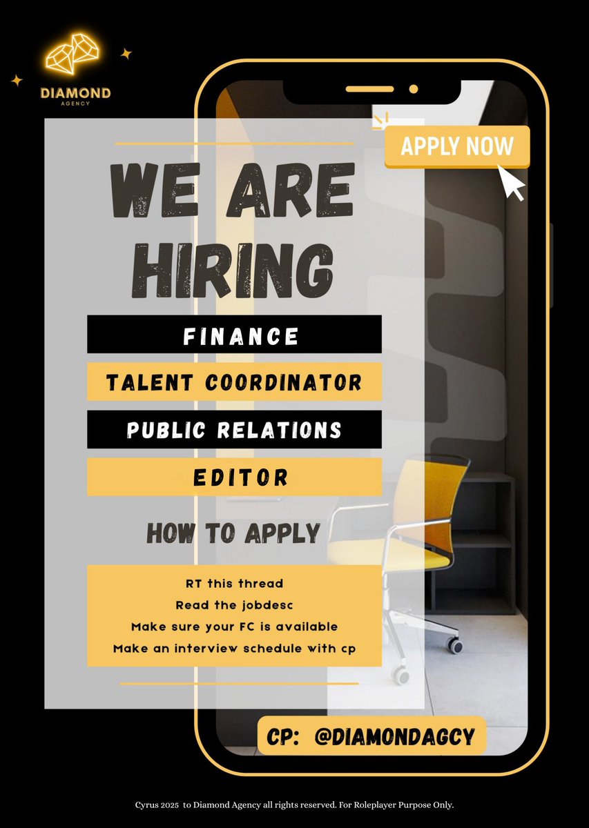 DIAMOND AGENCY HIRING tweet media