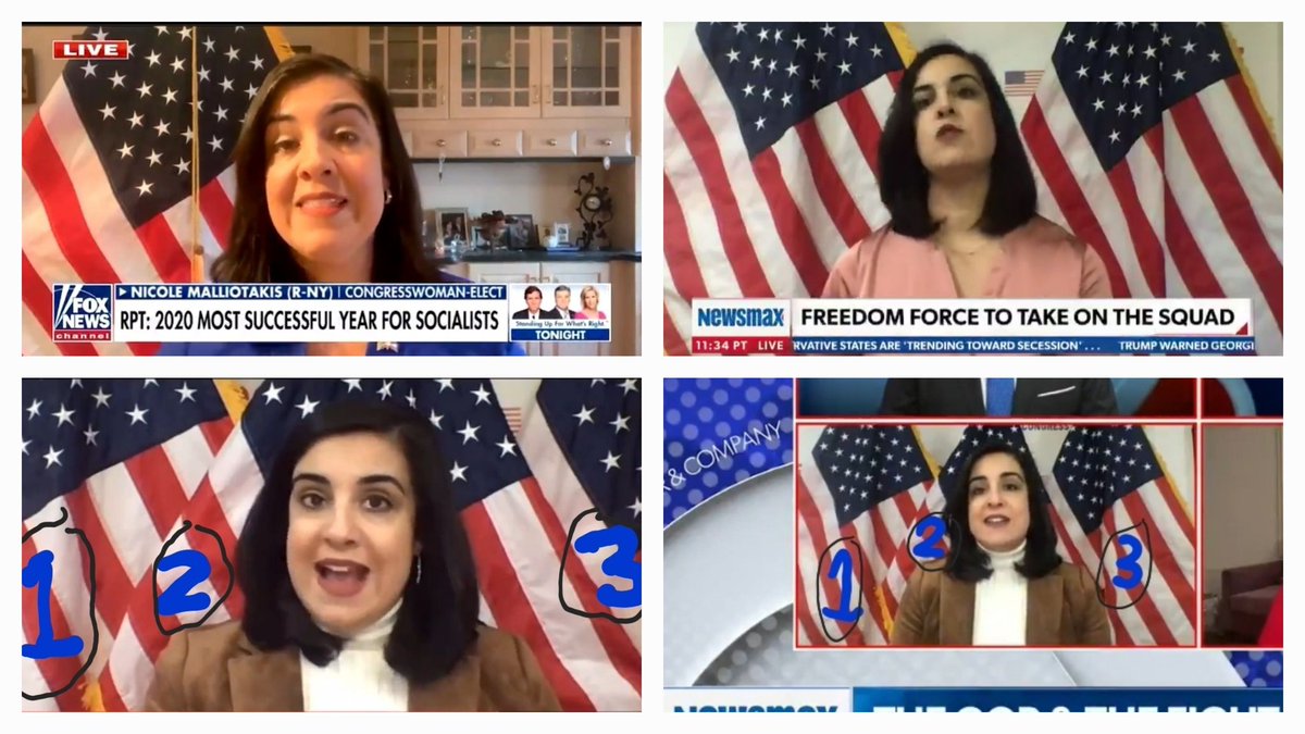 You'd think that someone who spent the pandemic Zooming into TV interviews from her kitchen with an ever-increasing number of giant flags behind her would know the 31 words that are in the Pledge of Allegiance.