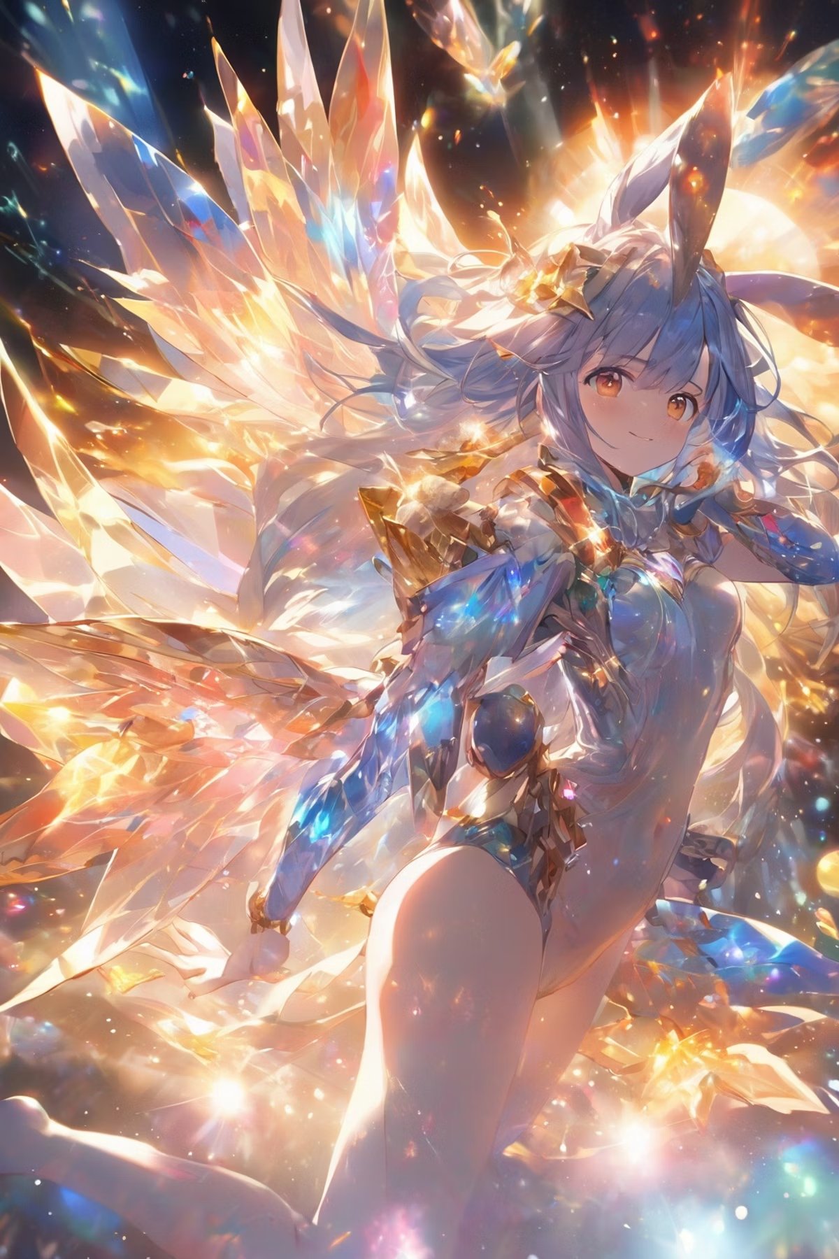ガンダム キラキラ 舞い降りるキラキラドキドキ☆スターダストガンダム｜クモハユニ