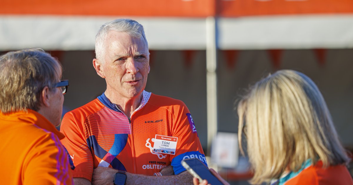 Dr. Tom Lynch (@hutchpresident) on Twitter photo As we mark 50 years of <a href="/fredhutch/">Fred Hutch Cancer Center</a> and 13 years of @obliteride, I’m reminded of the incredible strength and resolve of our community. From riders and walkers to donors, sponsors, volunteers, and staff, your dedication fuels our mission to #CureCancerFaster. As we mark 50 years of <a href="/fredhutch/">Fred Hutch Cancer Center</a> and 13 years of @obliteride, I’m reminded of the incredible strength and resolve of our community. From riders and walkers to donors, sponsors, volunteers, and staff, your dedication fuels our mission to #CureCancerFaster.