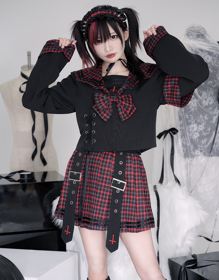 新品 ガルルザリッパー 魔界学園絞殺束縛首輪ガーターヘッドドレス ブラック アクロトーキョー。 on X: