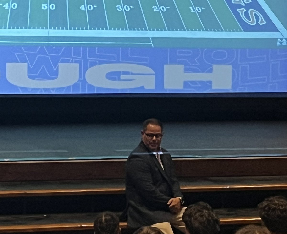 MVC_Football (@movalfootball) on Twitter photo Grateful for legendary coach here at MVC Paul Troth and our true leader of Missouri Valley College our President Dr. Parisi to share a word with our guys today. Powerful stuff from two of the very best ! #ADT #ValleyWillRoll 🟣🟠 <a href="/DrJoeParisi/">Dr. Joe Parisi</a> Grateful for legendary coach here at MVC Paul Troth and our true leader of Missouri Valley College our President Dr. Parisi to share a word with our guys today. Powerful stuff from two of the very best ! #ADT #ValleyWillRoll 🟣🟠 <a href="/DrJoeParisi/">Dr. Joe Parisi</a>