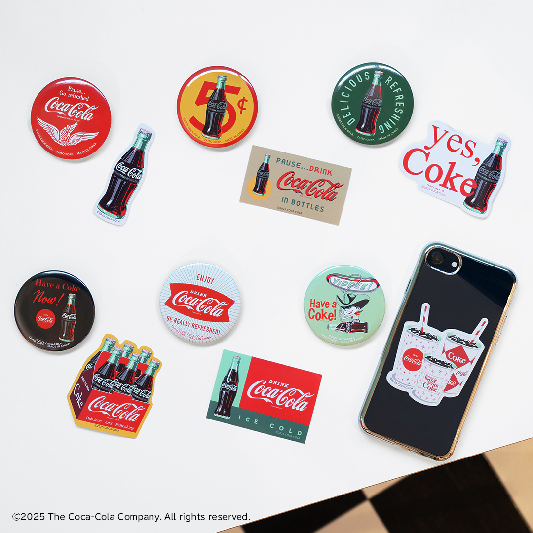 🔴好評発売中⚫️ ＼ 【#タイトーくじ Coca-Cola®】 セブン-イレブン
