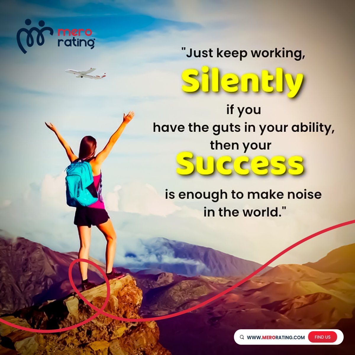 Let your work speak louder than your words.
You don’t need to announce every step you take or every move you make. True growth happens quietly in the long nights, early mornings, and endless hours no one sees.

If you have faith in your ability, keep going with focus and Patience