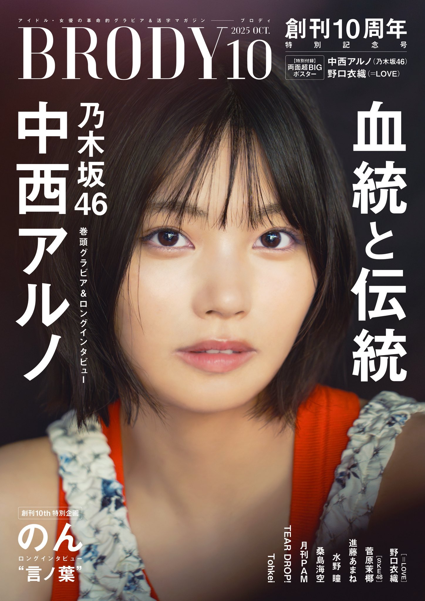乃木坂46 個別B2ポスター 10thBD ライブ 中西アルノ バスラ Amazon.co.jp: 乃木坂46 中西アルノ 10th YEAR BIRTHDAY LIVE B2