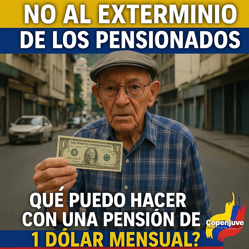 PensionadosVzla's tweet photo. La pensión de vejez no es una dádiva. Es un ahorro pre pagado por cada trabajador activo durante más de 25 años cotizando a la seguridad social. Despojo de esos ahorros es la calificación más adecuada. La pensión es un derecho humano y constitucional. 
#SubanLaPensión https://t.co/hjsireW6p5