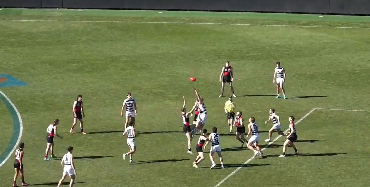 Dan Batten (@danbatten_) on Twitter photo Toby Conway did not return to the field after being taken out of the game following this ruck contest in the VFL on Saturday.
The injury-hit ruckman returned from a long-term back concern in July.
Story: bit.ly/4lHxHU5 <a href="/geelongaddy/">Geelong Advertiser</a> <a href="/superfooty/">SuperFooty (AFL)</a> Toby Conway did not return to the field after being taken out of the game following this ruck contest in the VFL on Saturday.
The injury-hit ruckman returned from a long-term back concern in July.
Story: bit.ly/4lHxHU5 <a href="/geelongaddy/">Geelong Advertiser</a> <a href="/superfooty/">SuperFooty (AFL)</a>