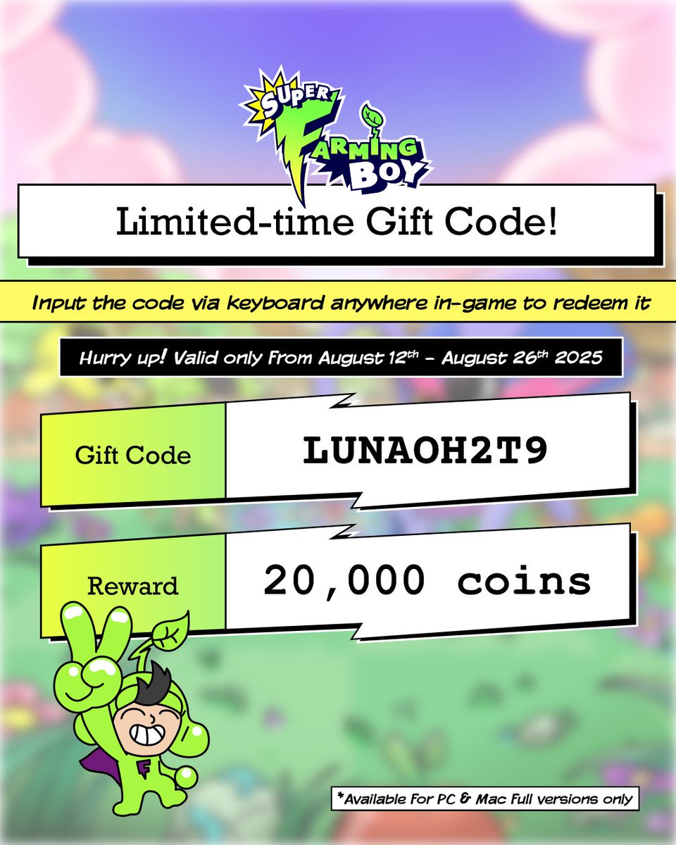 Luna Ghostrick (@luna_ghostrick) on Twitter photo Hey Hey All!!! Tomorrow (12/Aug at 6pm BST) I will be playin Super Farming Boy w/ <a href="/Lorcan_VT/">Lorcan ☕🪽〘VLumeria〙</a> and <a href="/beep_bop_love/">✨️Beep Bop Love VTuber✨️</a>! For anyone else playing be sure to bookmark my gift code to use!!!
Come support this chaos!!! Cya There!!!
#VTuber #VtuberSupport #VTuberUprising #ENVtuber Hey Hey All!!! Tomorrow (12/Aug at 6pm BST) I will be playin Super Farming Boy w/ <a href="/Lorcan_VT/">Lorcan ☕🪽〘VLumeria〙</a> and <a href="/beep_bop_love/">✨️Beep Bop Love VTuber✨️</a>! For anyone else playing be sure to bookmark my gift code to use!!!
Come support this chaos!!! Cya There!!!
#VTuber #VtuberSupport #VTuberUprising #ENVtuber