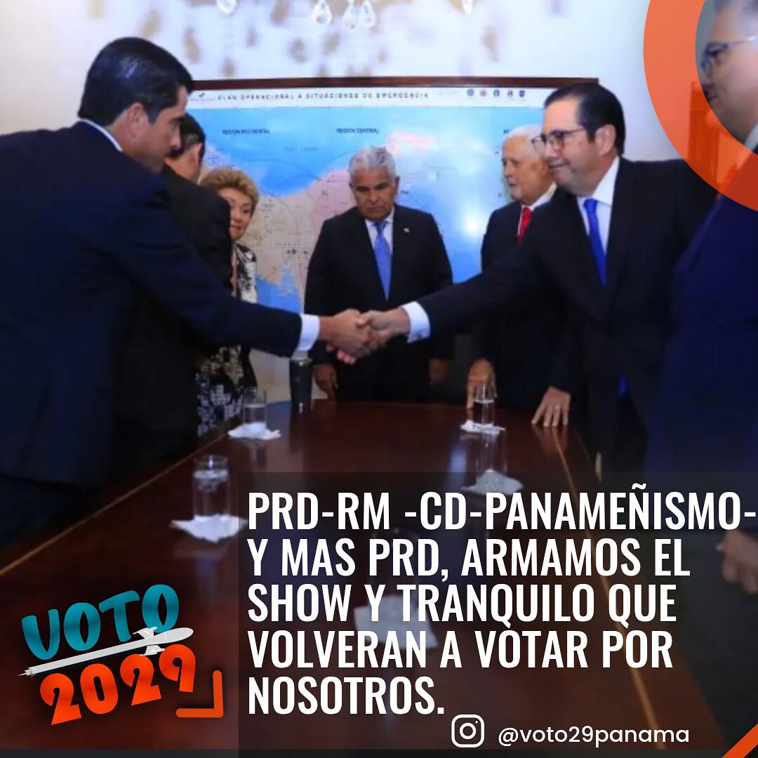 Todos lo mismo ✍️  un teatro bien montado dijo de un Oscar .
#pty 
#voto29panama 
#noticias
