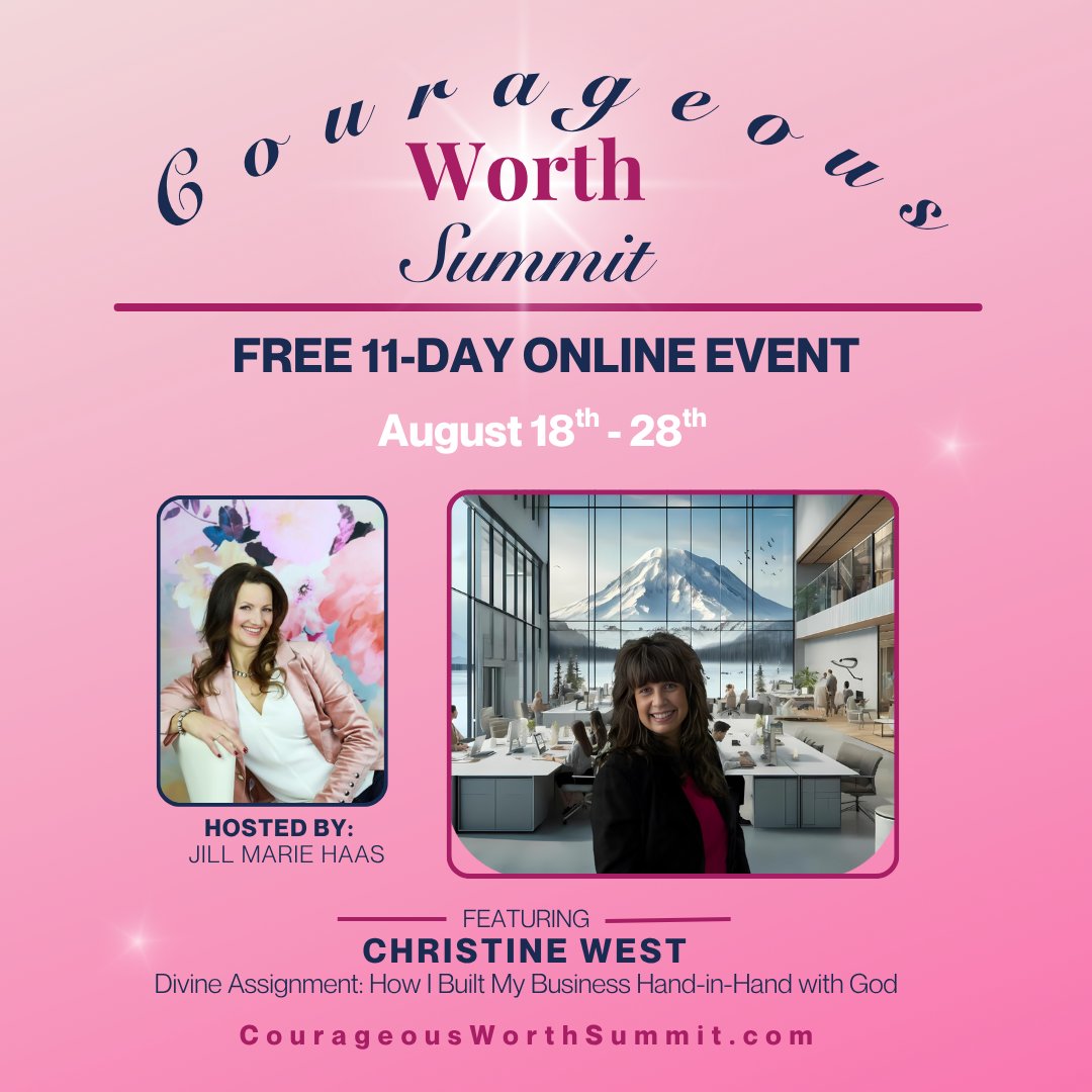 thebusinessmd's tweet photo. I’m honored to be a featured speaker at the Courageous Worth Summit, sharing my talk Divine Assignment: How I Built My Business Hand in Hand with God. If you’ve ever wondered how faith can fuel bold decisions, divine timing, and unshakable purpose -https://t.co/Fwh2hnkATY https://t.co/n5EoKWTItg
